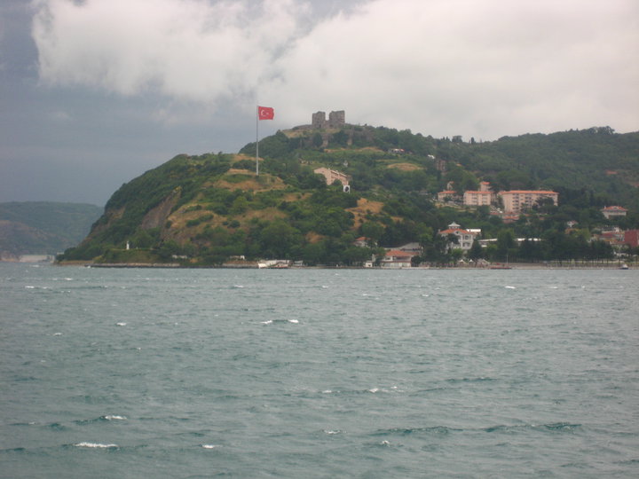 Ceneviz Kalesi from the Bosphorus Cruise