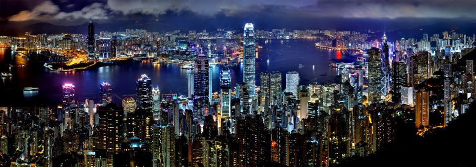 Hong Kong @ Night from the Peak