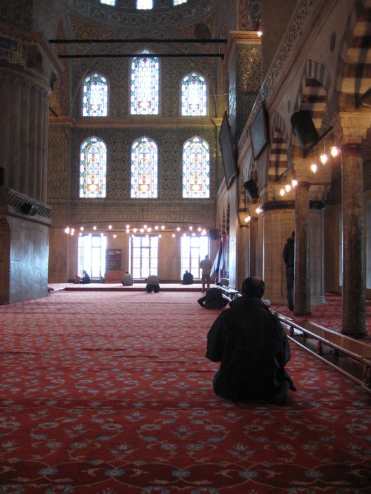 Prayer @ The Blue Mosque